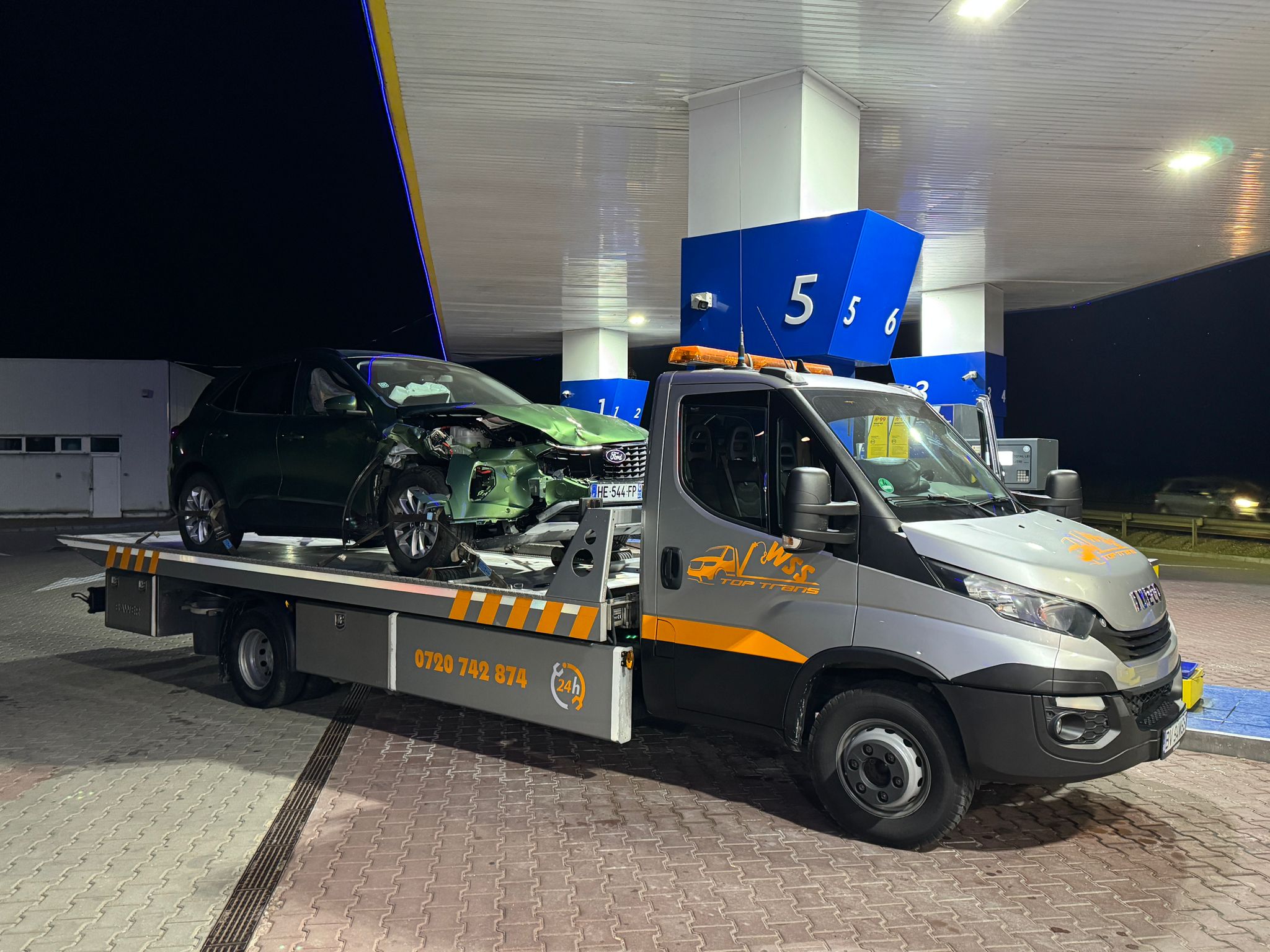 Platforma Auto Brasov, Tractari WSS Brasov in mai putin de 20 minute